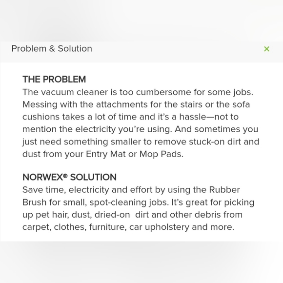 Norwex Rubber Brush - Picture 4 of 6